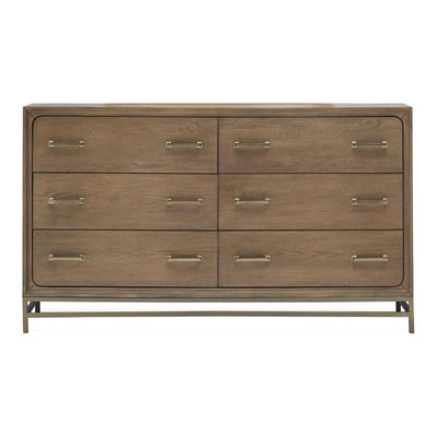 Magnussen Home Lindon Belgian Wheat & Coffee Bean Double Drawer Dresser