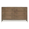 Magnussen Home Lindon Belgian Wheat & Coffee Bean Double Drawer Dresser