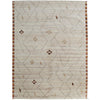 Feizy Kasbah 69G0F Transitional Moroccan Rug in Ivory/Tan/Orange