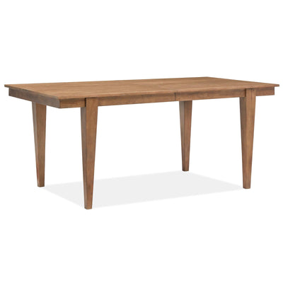 Magnussen Home Lindon Belgian Wheat Extendable Rectangular Dining Table