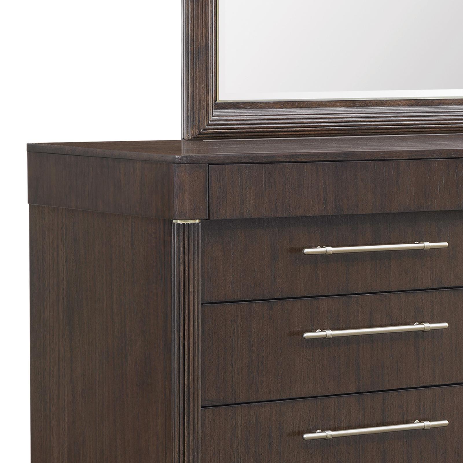 Pulaski Furniture Asher Park Piano Brown 8 Drawer Dresser