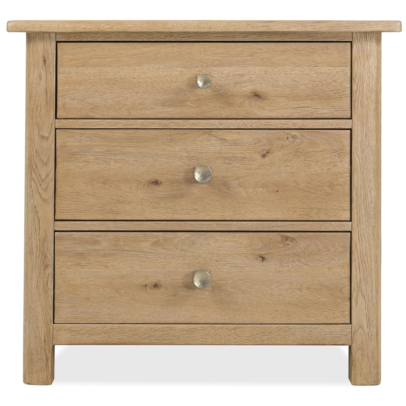 Hooker Furniture Driftwood Three-Drawer Nightstand
