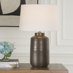 Uttermost Calderone Bronze Table Lamp