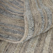 Feizy Elias 69FXF Modern Abstract Rug in Brown/Blue/Tan