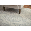 Feizy Belfort 8A29F Traditional Floral & Botanical Rug in Ivory/Gray