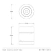 Arteriors Asteria Accent Table