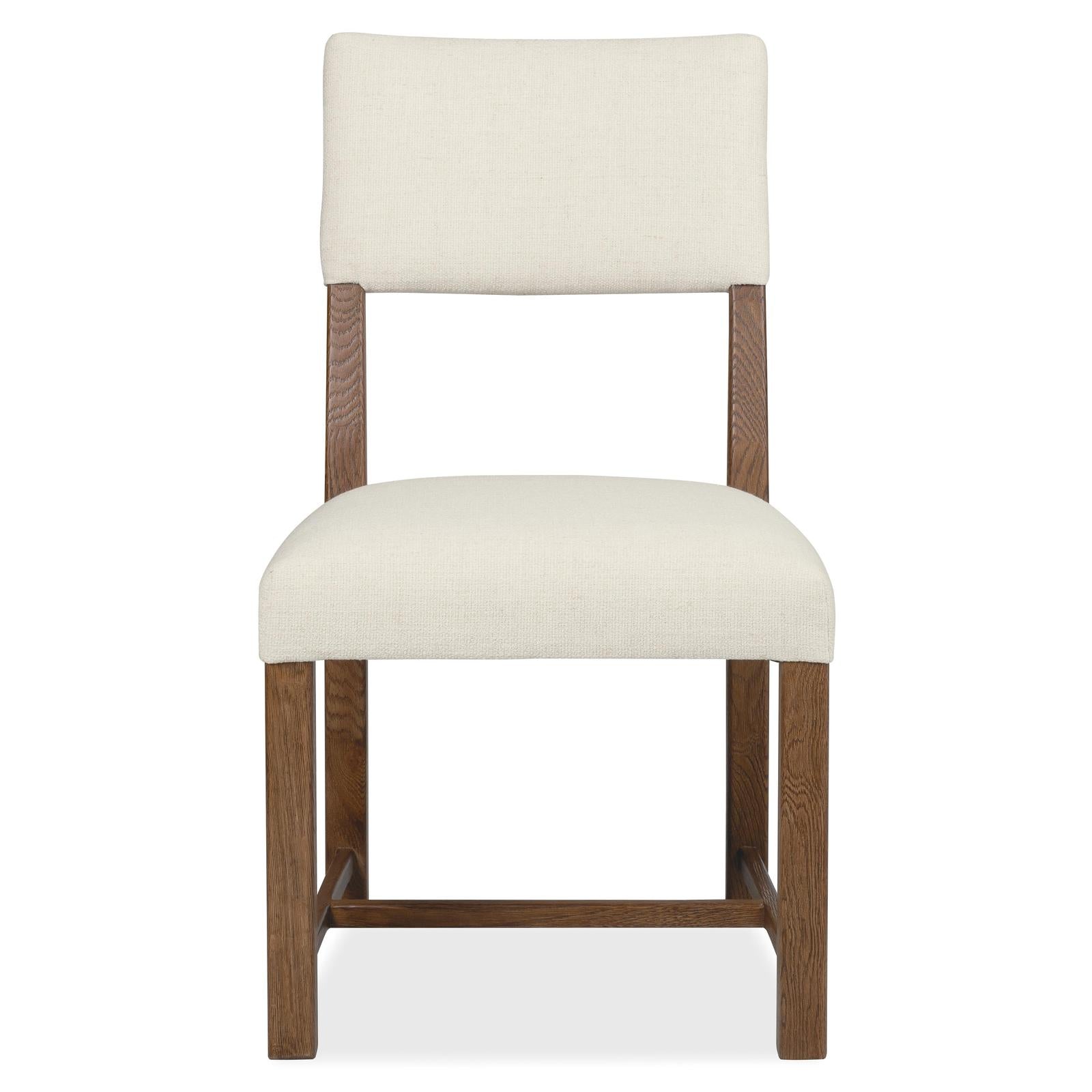 Hooker Furniture Driftwood Upholstered Open Back Side Chair