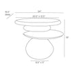 Arteriors Felicia Outdoor End Table