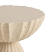 Arteriors Nereo Chiseled Concrete Outdoor Accent Table