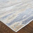 Feizy Laina 39G5F Transitional Abstract in Tan/Orange/Ivory