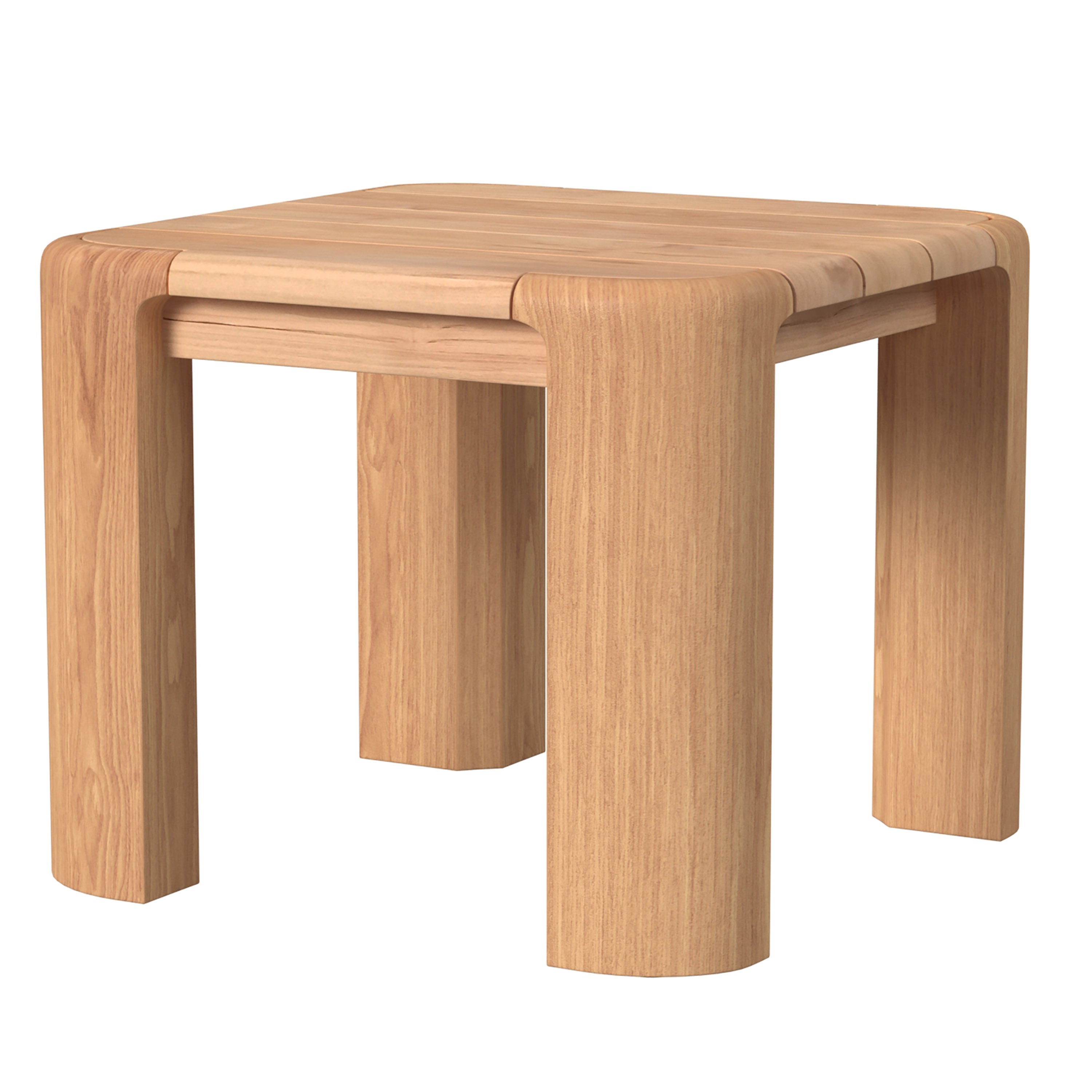 Sunset West Natural Teak End Table
