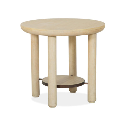 Salt Life Home Sunset Cove Sanibel Brown Round End Table Sale