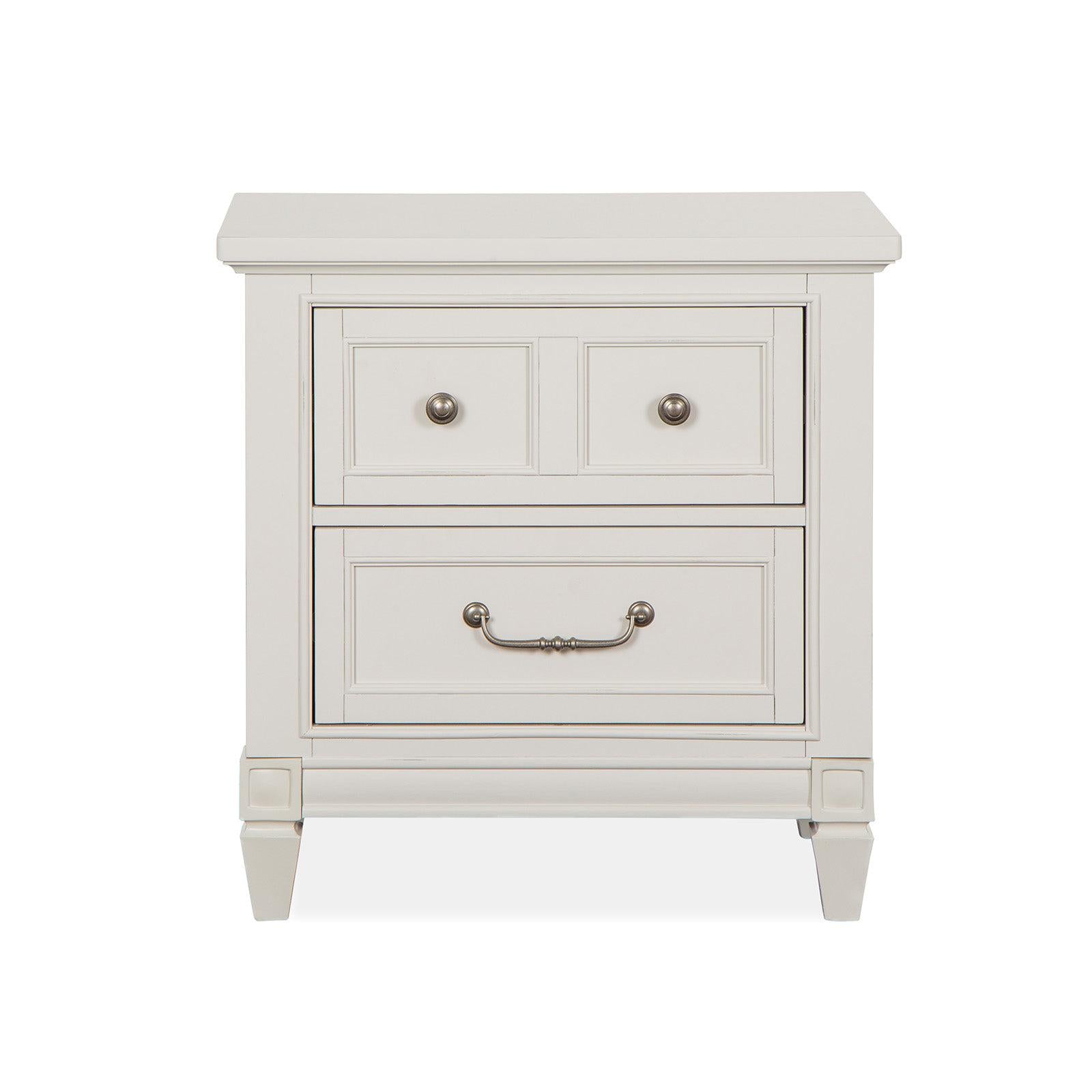Magnussen Home Willowbrook Egg Shell White Nightstand