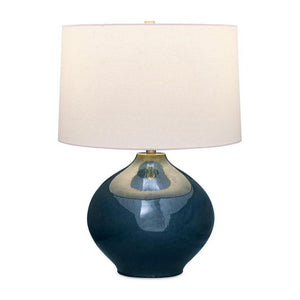 Uttermost Corrine Deep Blue Table Lamp