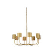 Wildwood Castle Yard Brass Chandelier