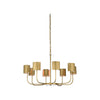 Wildwood Castle Yard Brass Chandelier