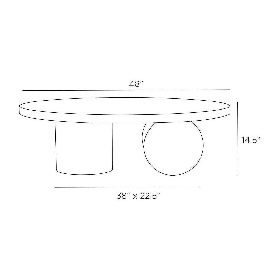 Arteriors Torrington Coffee Table