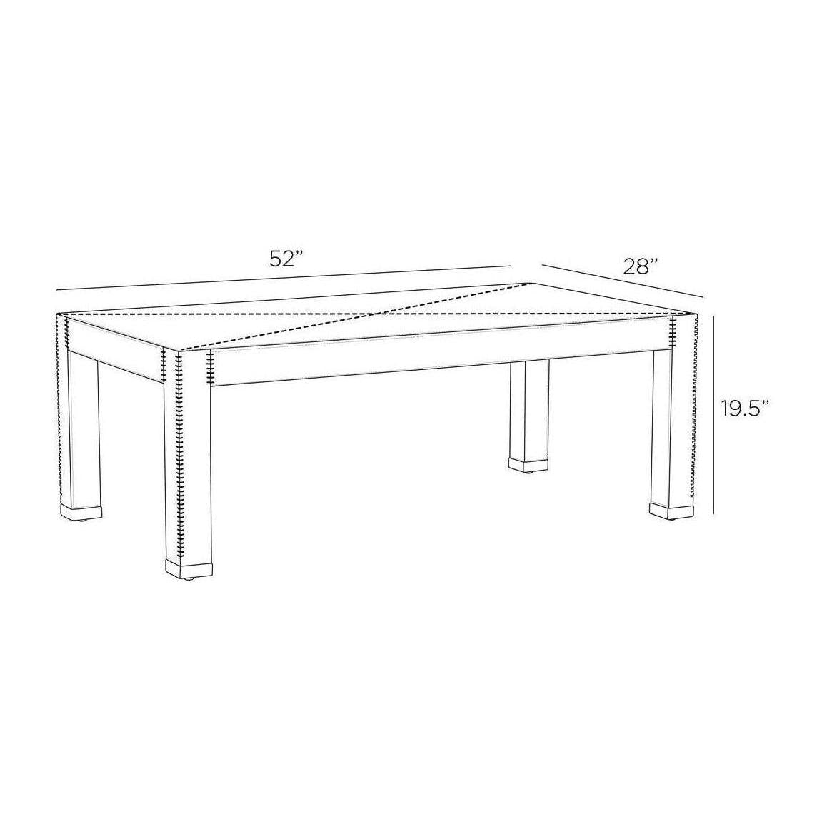 Arteriors Hidalgo Coffee Table Clearance