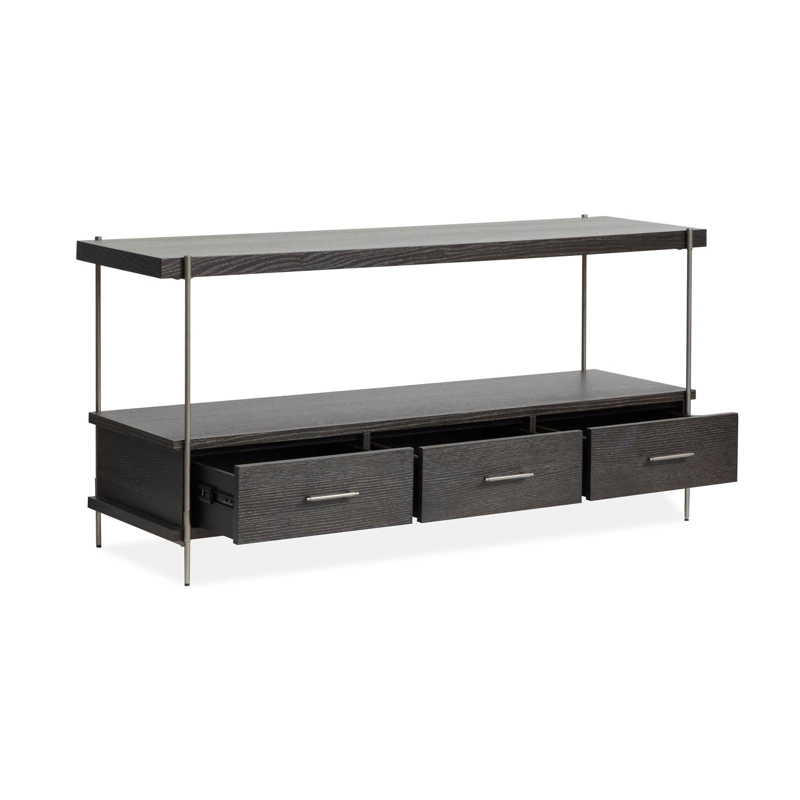 Magnussen Home Spencer Dark Briarsmoke Rectangular Sofa Table
