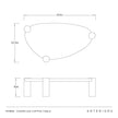 Arteriors Champlain Coffee Table