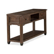 Magnussen Home Cormac Brown Rectangular Sofa Table