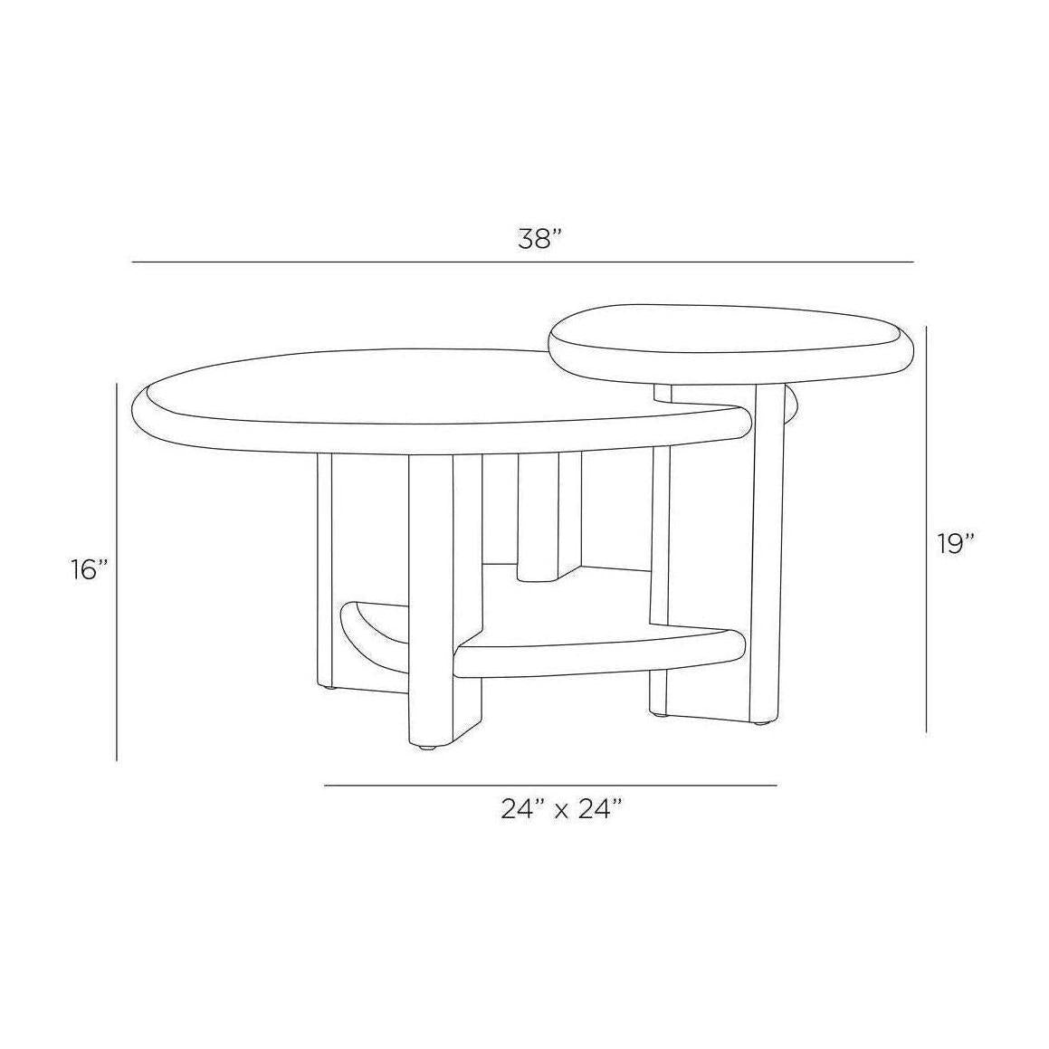 Arteriors Forney Coffee Table