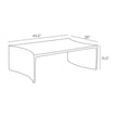 Arteriors Haney Outdoor Coffee Table