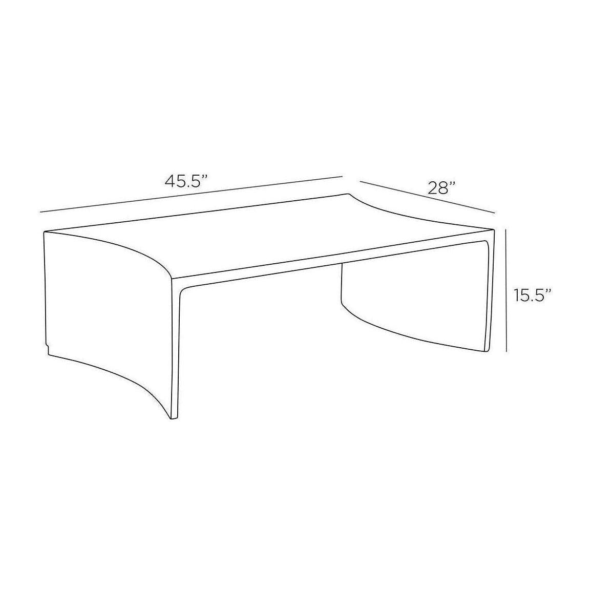 Arteriors Haney Outdoor Coffee Table