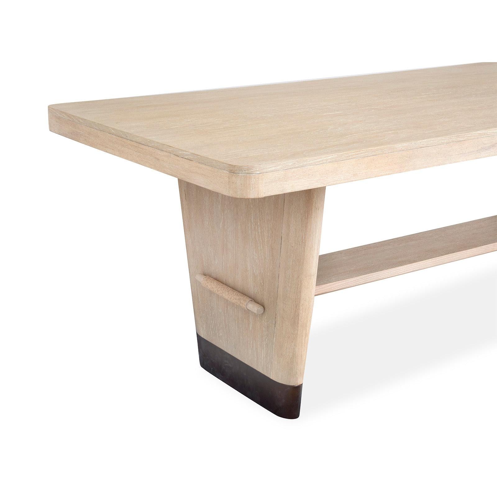 Salt Life Home Sunset Cove Sanibel Brown Trestle Dining Table Sale