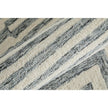 Feizy Wallace 8A42F Modern Geometric Rug in Gray/Ivory