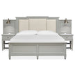 Magnussen Home Glenbrook Pebble Upholstered Wall Bed