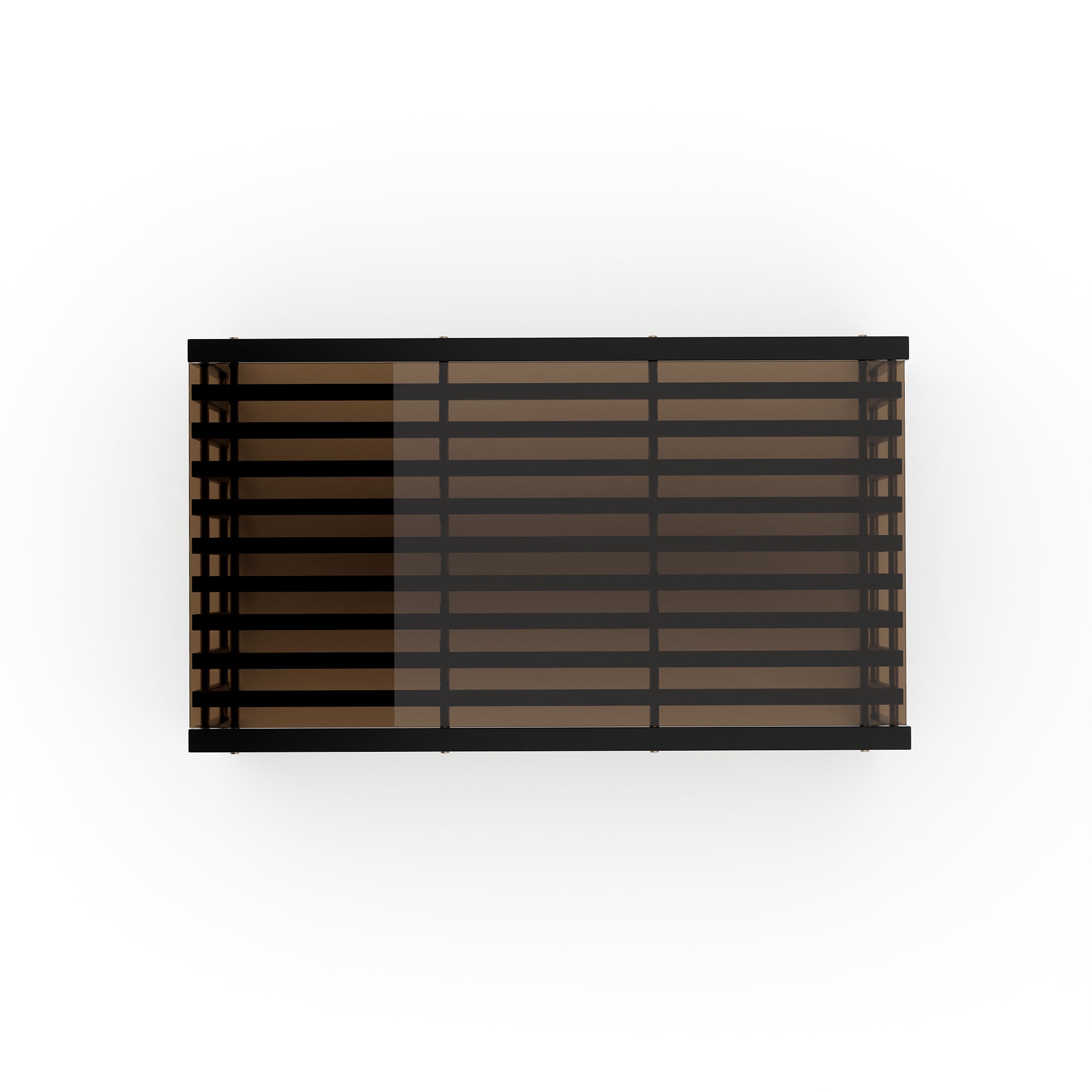 Caracole Pinstripe Dark Cocktail Table