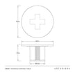Arteriors Maddock Dining Table