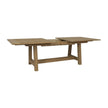 Sunset West Coastal Teak Dining Table with Leaf Extension