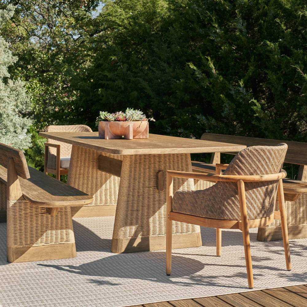 Arteriors Delrio Outdoor Dining Table