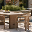 Arteriors Dominic Outdoor Dining Table