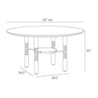 Arteriors Heger Dining Table