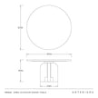 Arteriors Orba Outdoor Dining Table