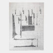 Citizen Artist for Global Views Cream Charcoal Edifice Rug