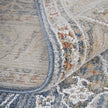 Feizy Pasha 39M4F Transitional Ikat in Blue/Taupe/Ivory
