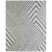Feizy Wallace 8A42F Modern Geometric Rug in Gray/Ivory