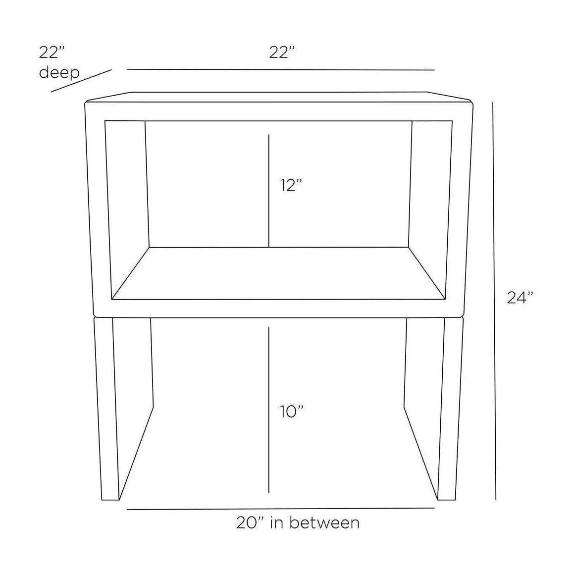Arteriors Talcon End Table