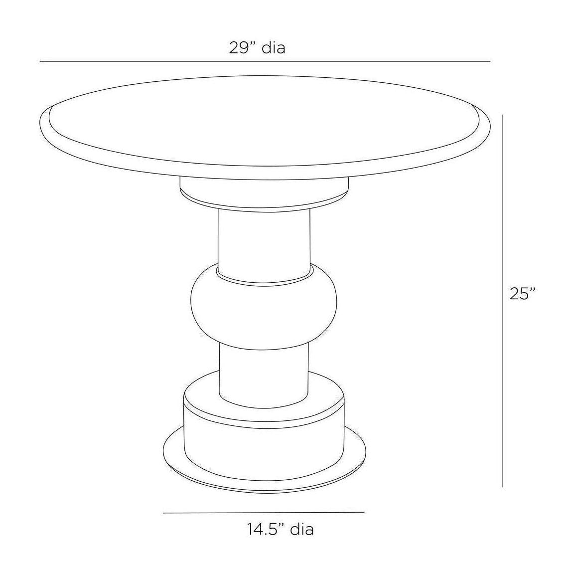 Arteriors Devito End Table