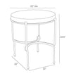 Arteriors Cedrick End Table