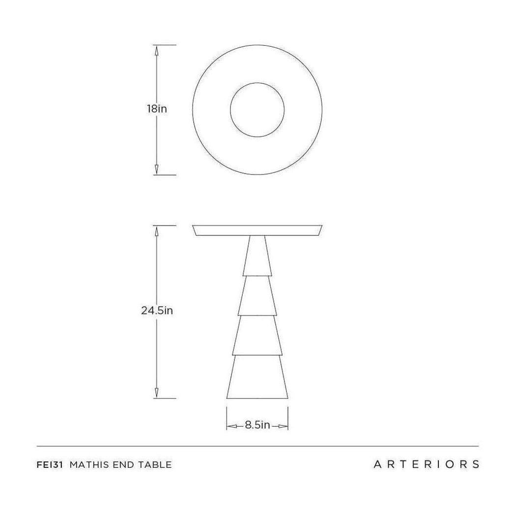 Arteriors Mathis Accent Table