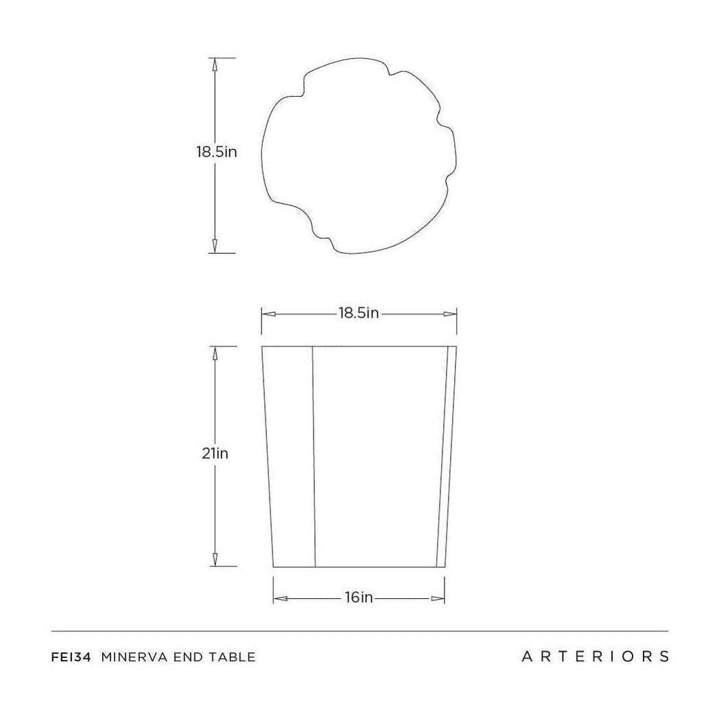 Arteriors Minerva Accent Table