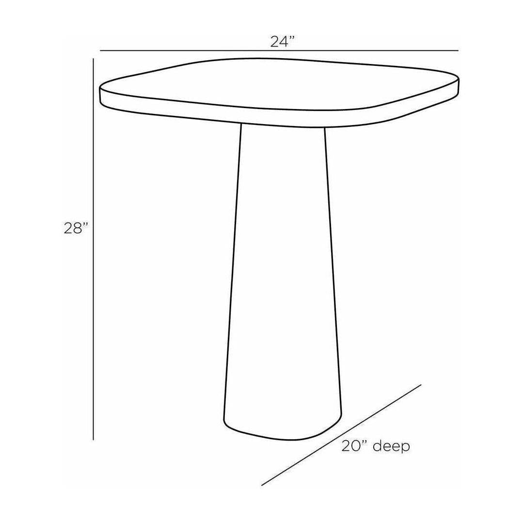 Arteriors Blythe Large End Table