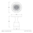 Arteriors Altair End Table