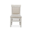 Magnussen Home Bronwyn Alabaster Upholstered Side Chair Set of 2