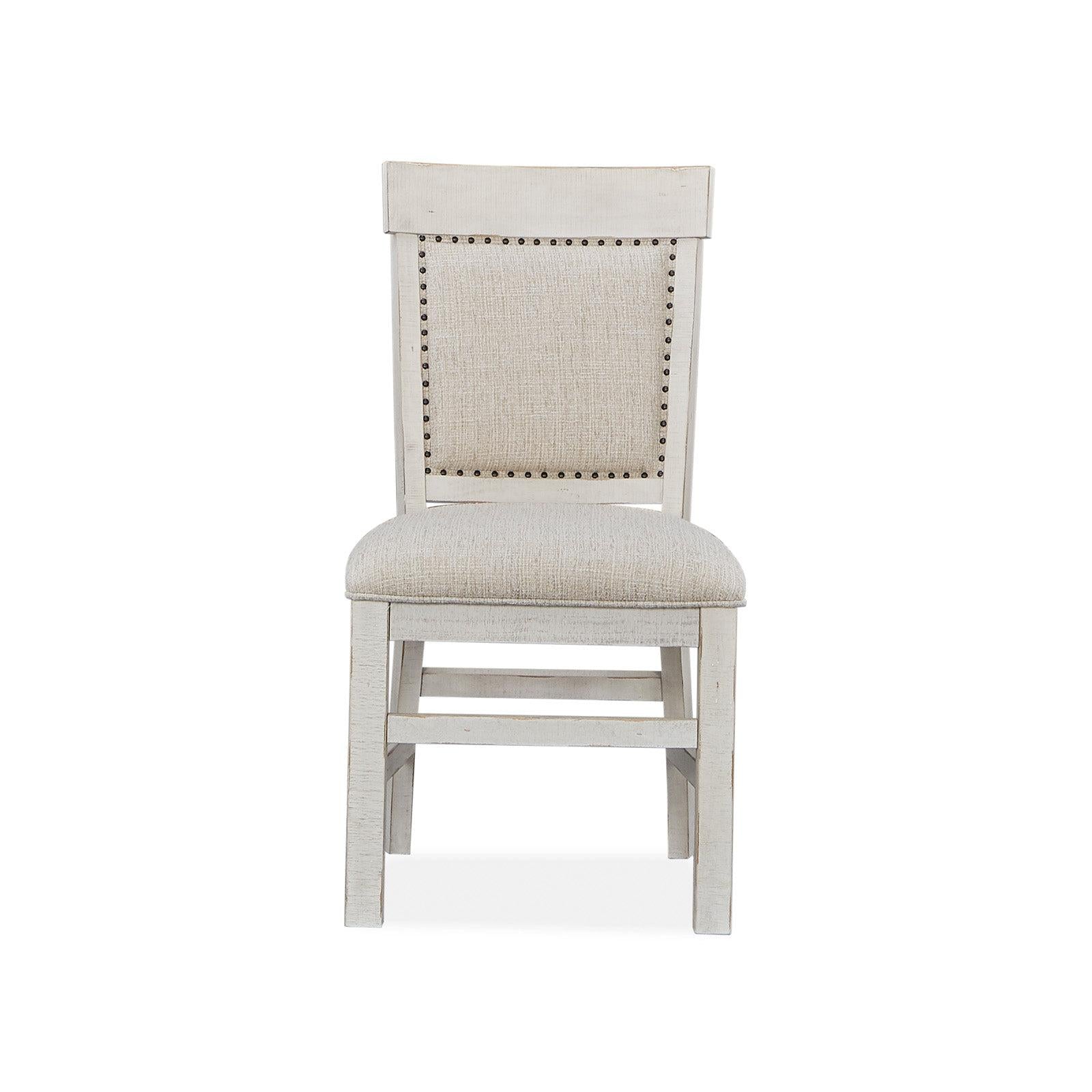 Magnussen Home Bronwyn Alabaster Upholstered Side Chair Set of 2